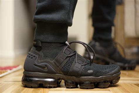 VaporMax utility black shoes